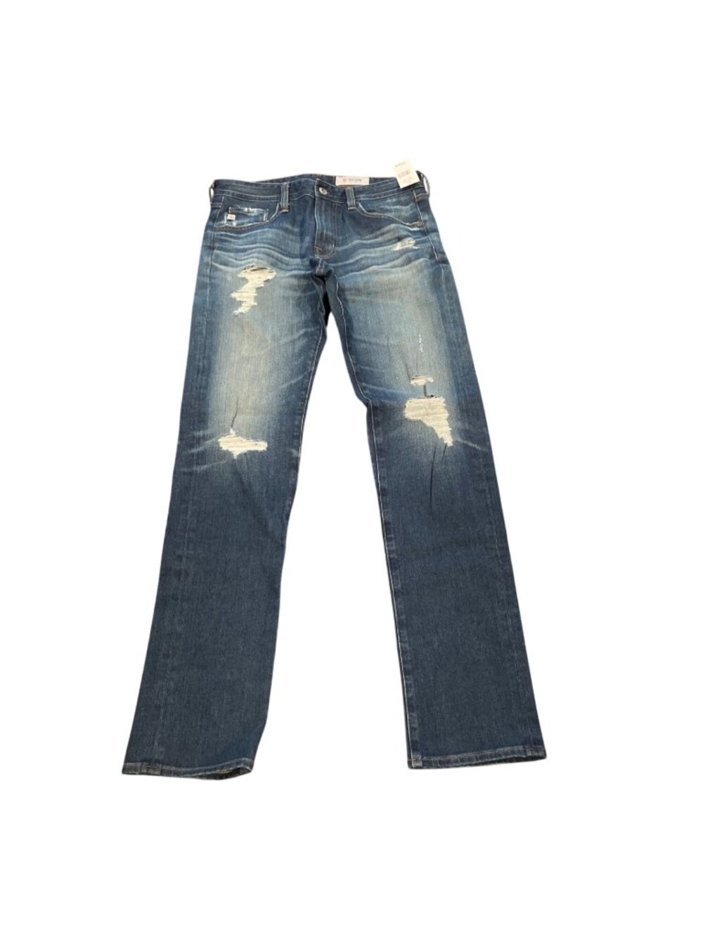 AG-ED Denim Nomad Modern Slim Jean 32x33 Distressed 16 Yr Wash Ripped Stretch